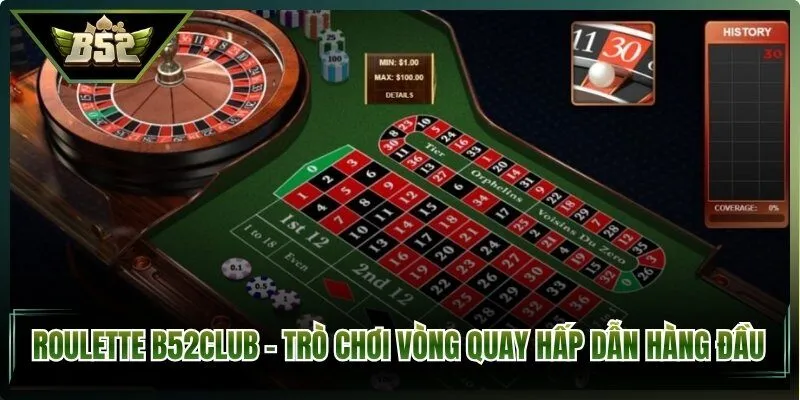 Roulette B52Club – Trò Chơi Vòng Quay Hấp Dẫn Hàng Đầu